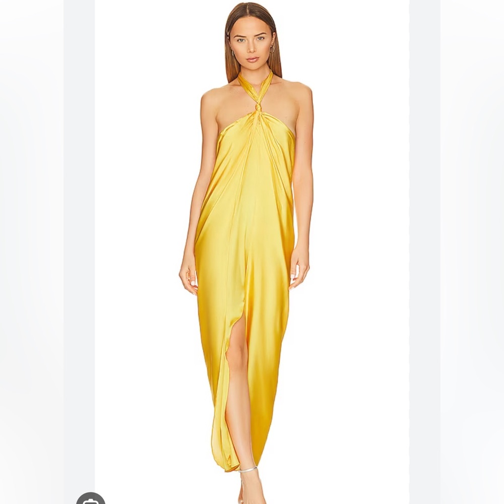 Baobab Lora maxi dress color: toronja
